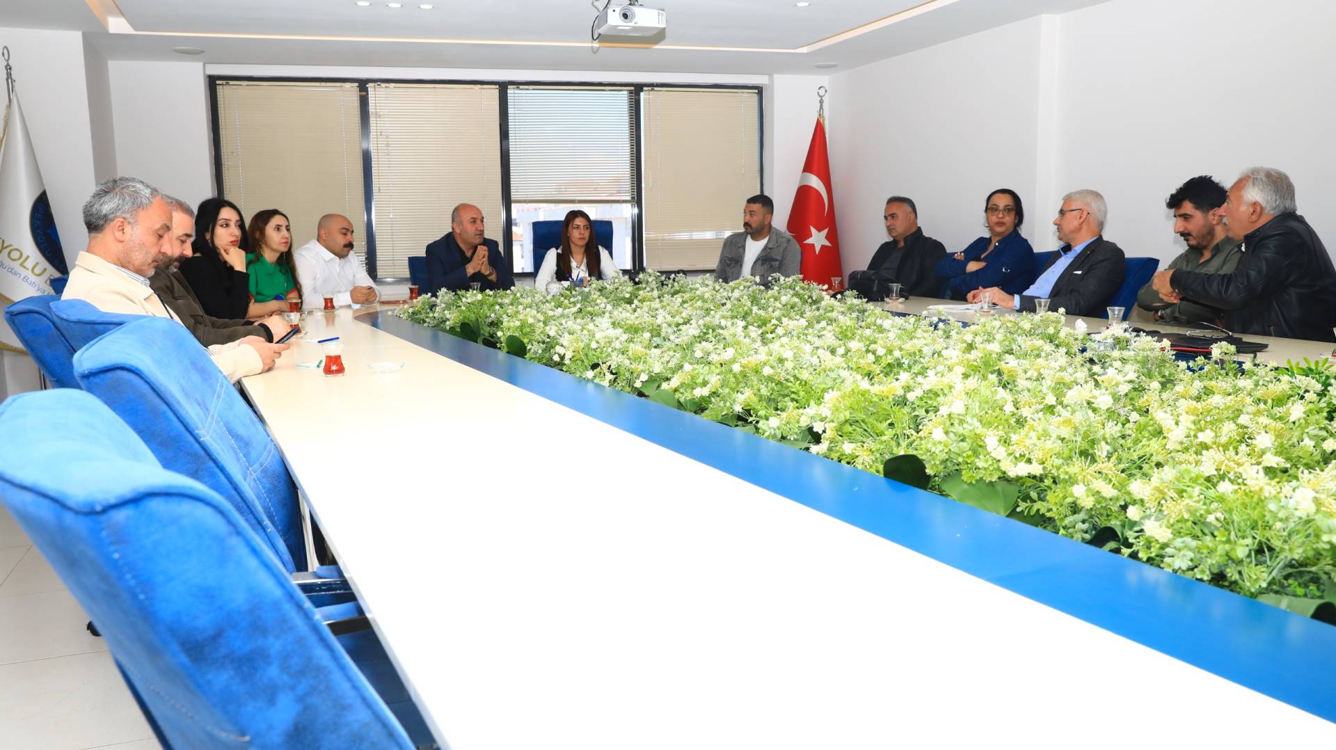 Yeni Çarşı Sokağı Esnafından Belediyeye Ziyaret