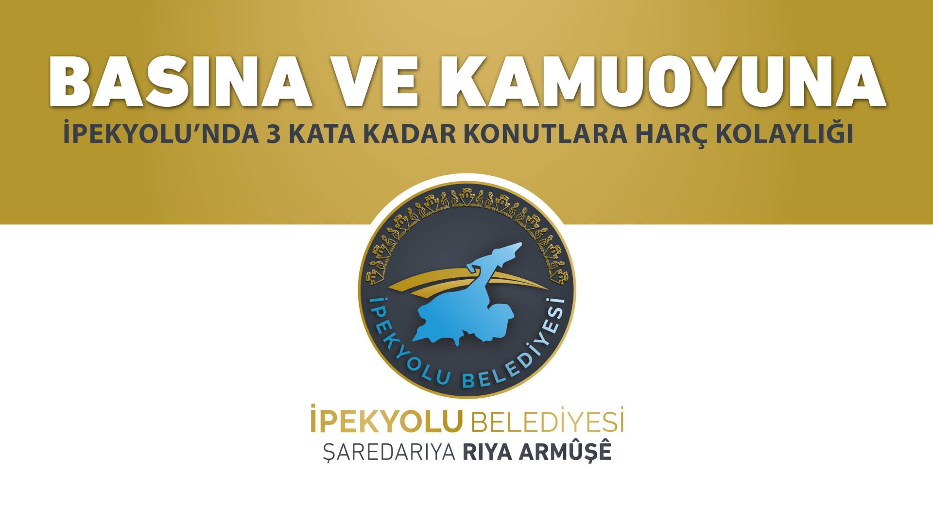 İpekyolu’nda 3 Kata Kadar Konutlara Harç Kolaylığı