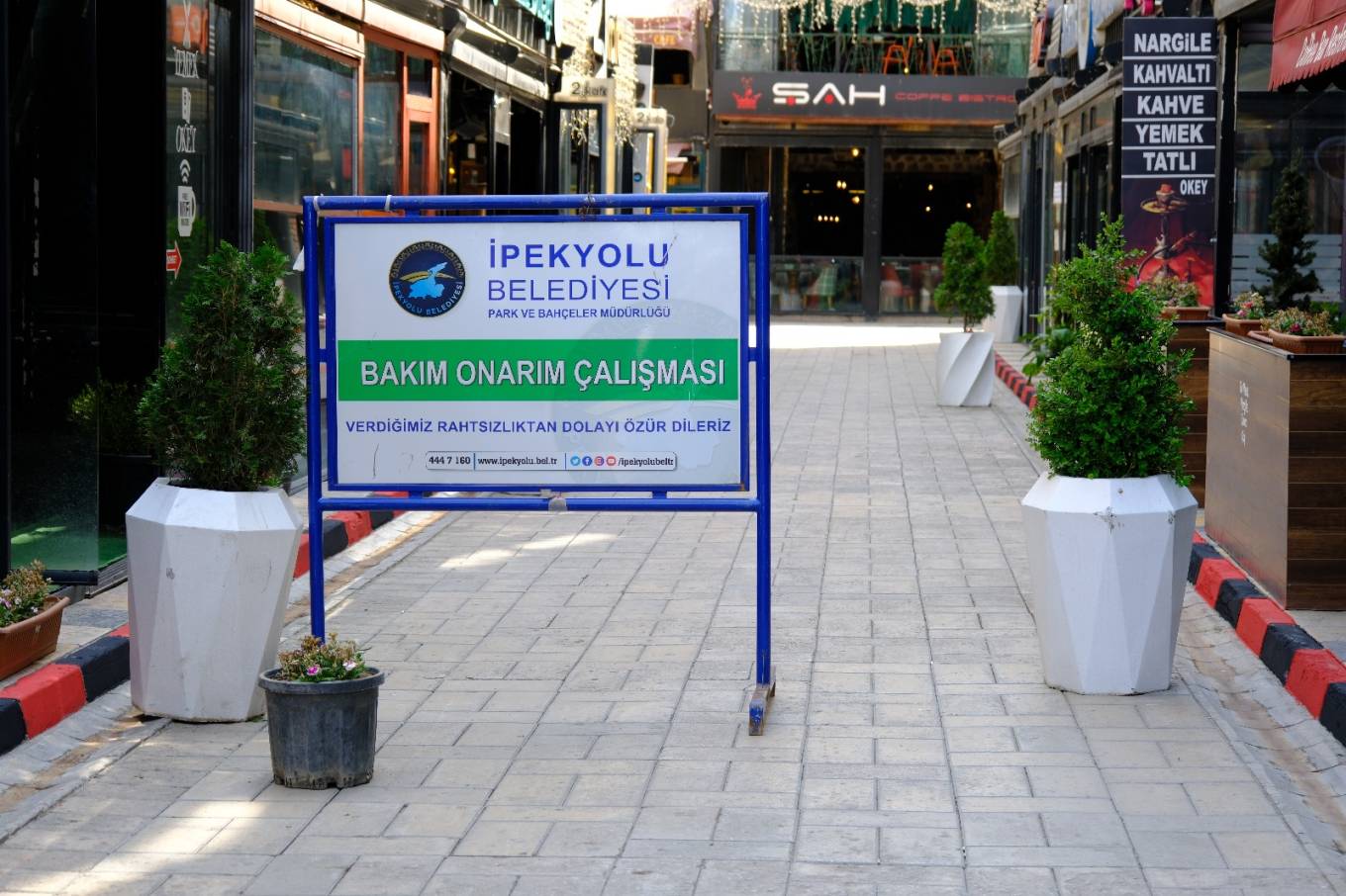 Kültür Sokağı Yenileniyor