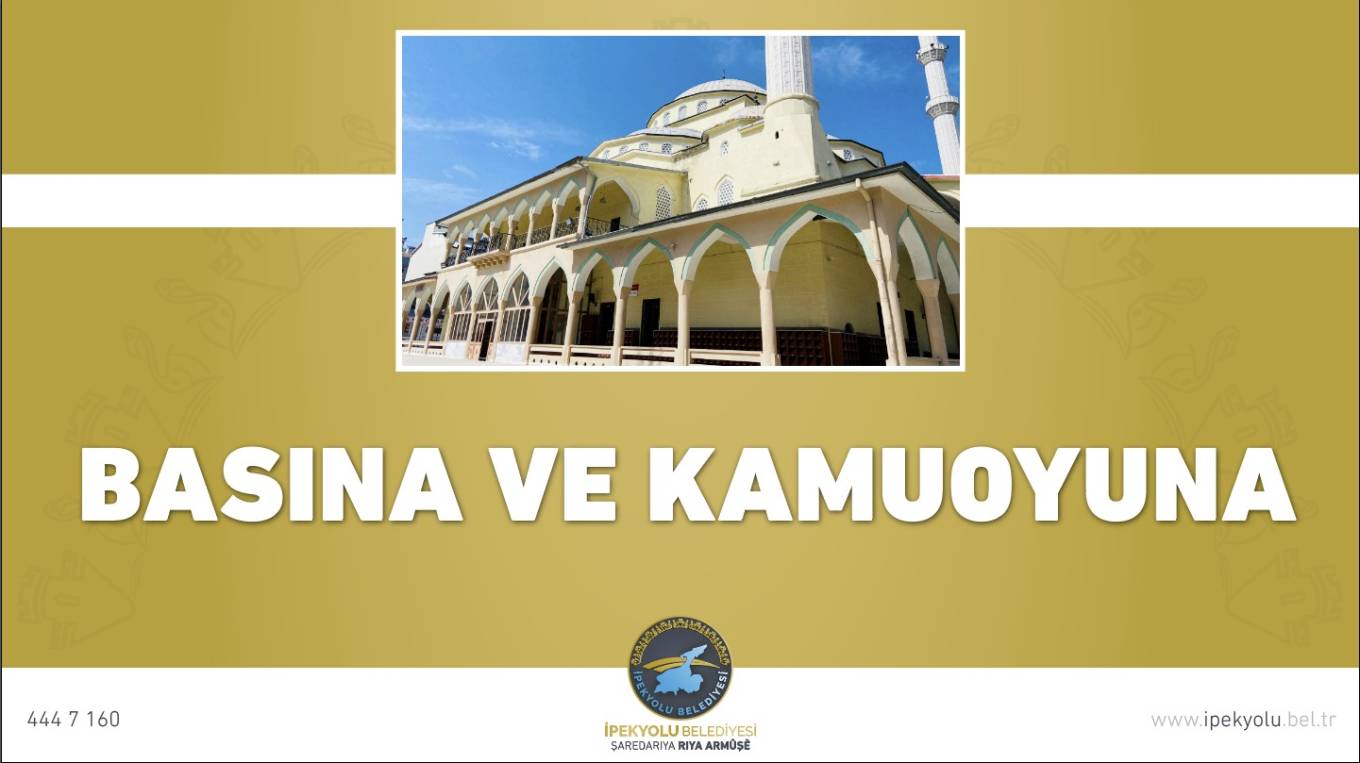 Belediyemiz Tarafından Hz. Ömer Camii’nin Yıkımına İlişkin Açıklama
