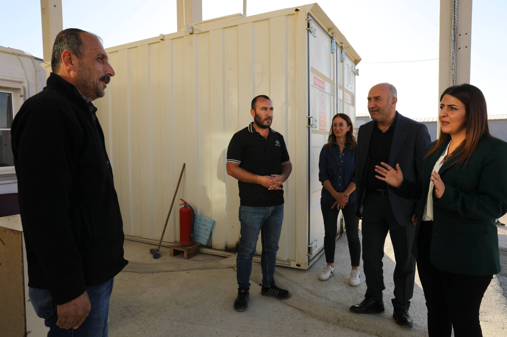 Eşbaşkanlar Belediyeye Bağlı Kurumları Ziyaret Etti