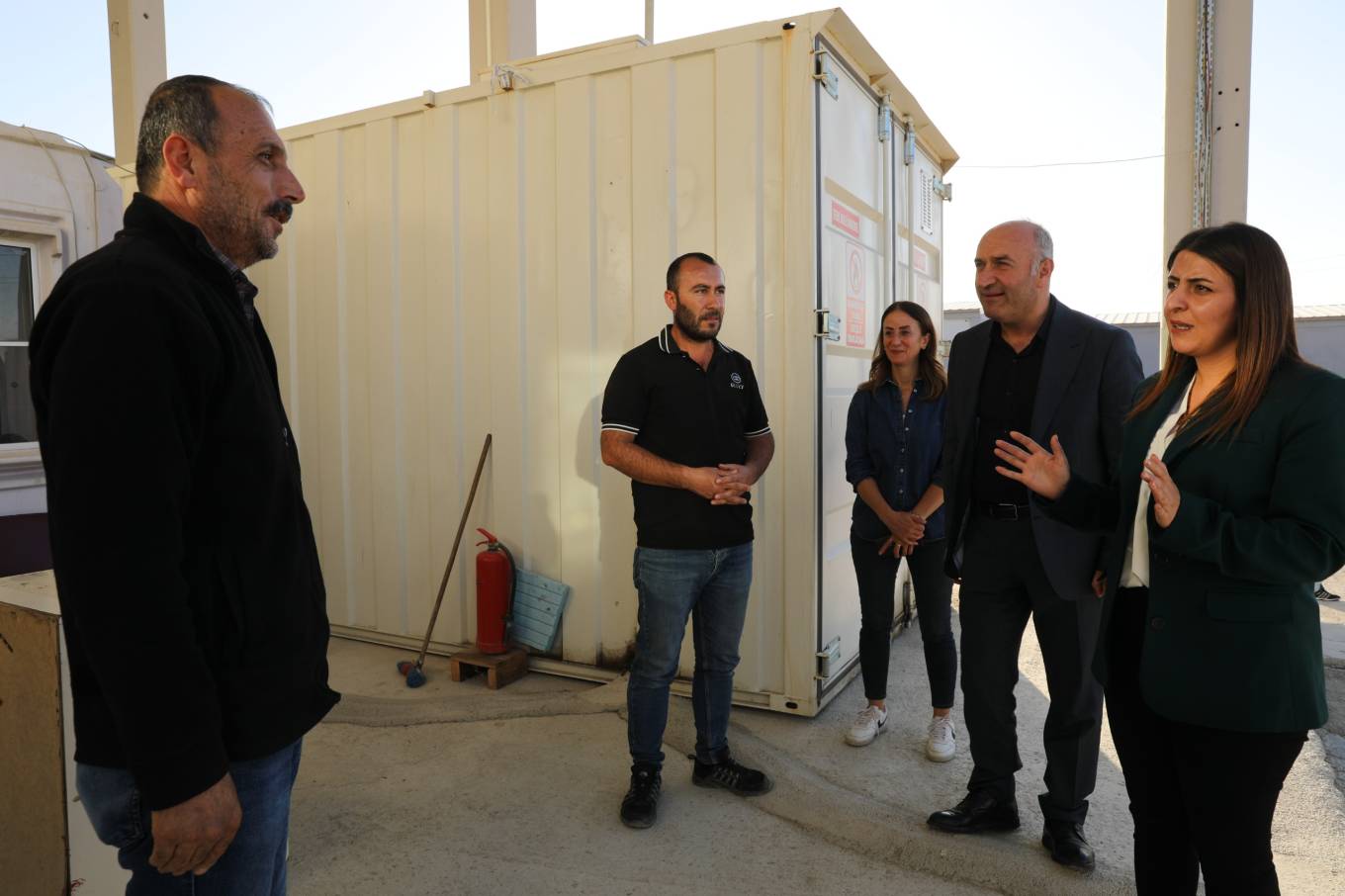 Eşbaşkanlar Belediyeye Bağlı Kurumları Ziyaret Etti