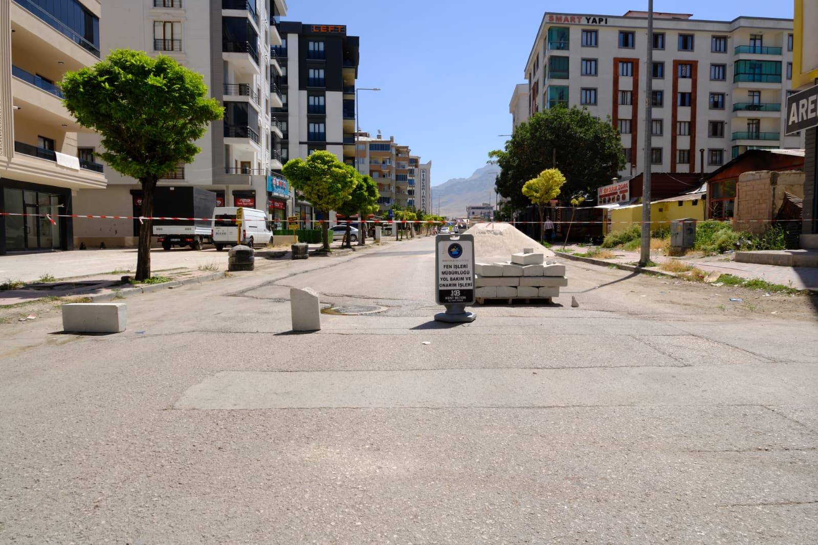Ordu Caddesi’nde 450 Metrelik Alanda Yenileme Çalışması
