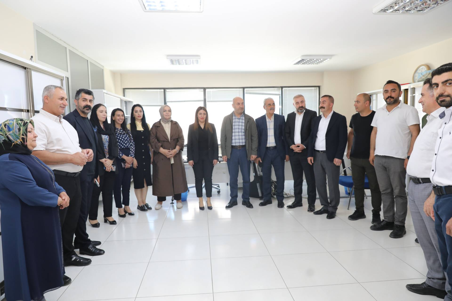 İpekyolu Belediyesi Yönetimi Çalışanların Kurban Bayramı’nı Kutladı